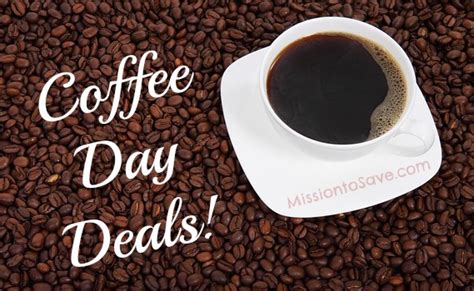 National Coffee Day Deals 2017 - Mission: to Save