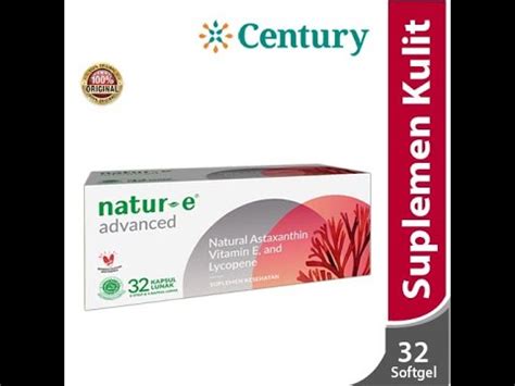 Herbal Natur E Advanced 32 Kapsul Astaxanthin Natural Vitamin E