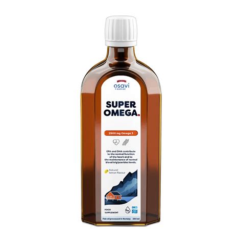 Osavi Super Omega Mg Omega Naturalny Aromat Cytrynowy Olej