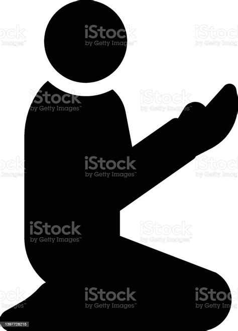 Prayer Stock Illustration Download Image Now Adult Backgrounds Gesturing Istock