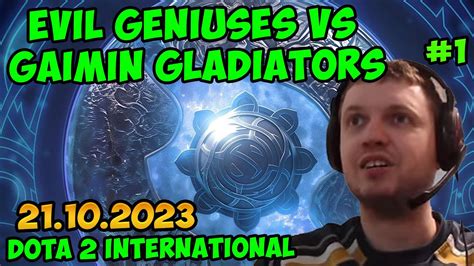 Dota International Evil Geniuses Vs Gaimin