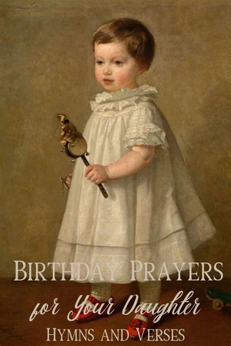 Birthday Prayers for Your Daughter | Hymns and Verses