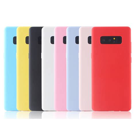 Soft Tpu Candy Color Phone Case Para Samsung Galaxy S10 Lite A7 A9 A6 A8 Plus J4 J6 J8 2018 S6