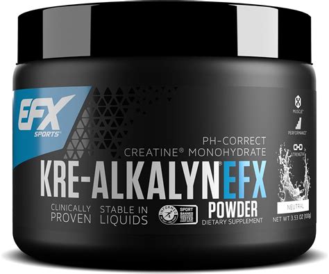 EFX Sports Kre Alkalyn EFX Powder PH Correct Creatine Monohydrate