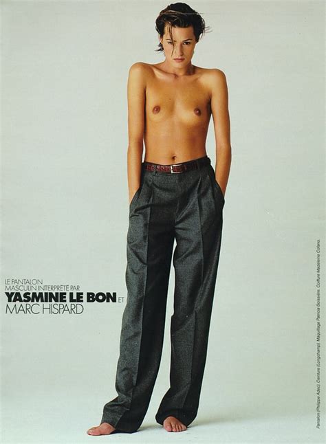 Celebrity Birthdays Picture 2009 10 Original Yasmin Lebon Topless 01