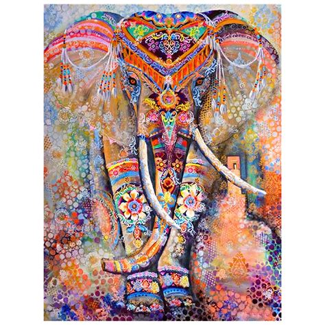 BRODERIE DIAMANT ELEPHANT Broderies Diamants