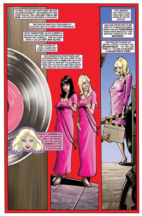 Olivia Newton John Birthday Honored With New Comic First Comics News