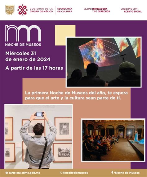 PRIMERA NOCHE DE MUSEOS DE 2024 OFRECE ACTIVIDADES EN CASI 40 RECINTOS