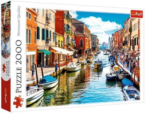 TREFL Puzzle 2000 EL Wyspa Murano Wenecja 27110 12739354265 Allegro Pl