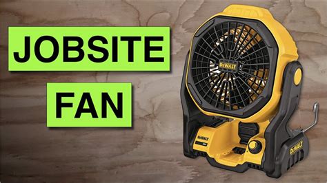 Dewalt 20v Portable Fan It S Both Cordless And Corded Review Youtube