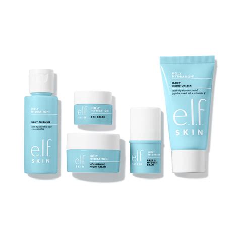 Jet Set Hydration Kit Travel Size Skincare Set Elf Cosmetics