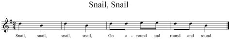 Snail, Snail and Snail Mail - Music a la Abbott - Amy Abbott - Kodály ...