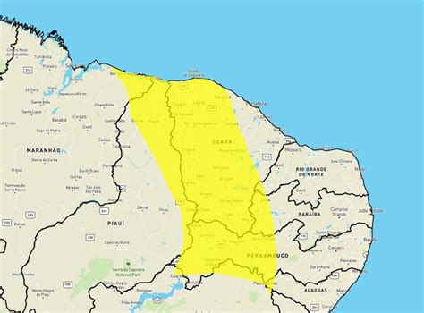 Inmet Alerta Para Chuvas Intensas Em Cidades Do Rn Veja Lista Rio