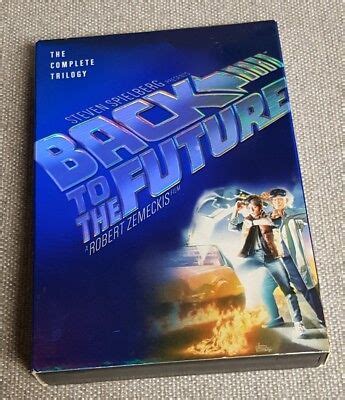 Back To The Future The Complete Trilogy Dvd Movies Disc Set