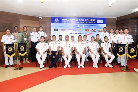 Indian Coast Guard Conducts Maritime Rescue Coordination Centre