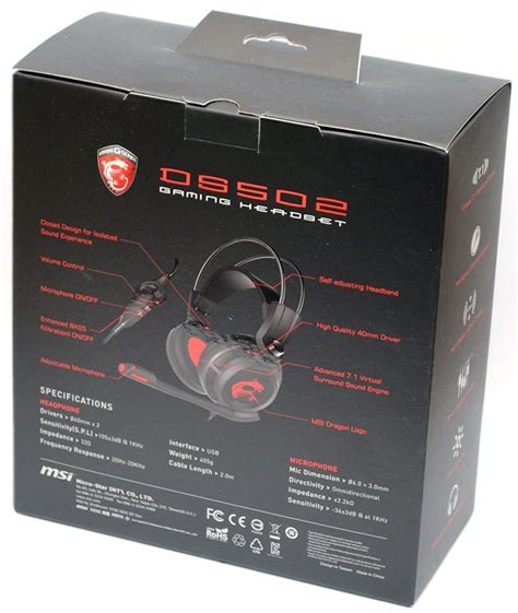 Msi Ds502 Gaming Headset Review Eteknix