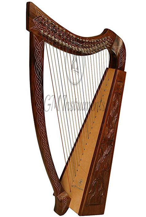 Harp 22 Strings Best Quality Irish Celtic Harps Nylon Strings Levers