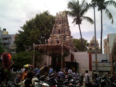 ThinkBangalore: Banaswadi Hanuman temple , Bangalore's unique temples