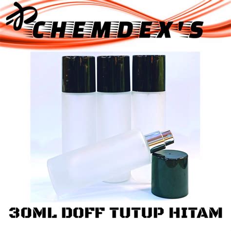 Jual Botol Parfum Doff Tutup Hitam Ml Spray Drat Botol