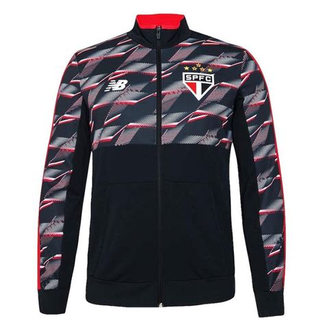 Jaqueta Sem Capuz S O Paulo F C Pr Jogo New Balance Masculina