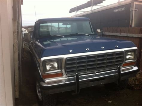 1979 F350 4x4 Ranger Lariat Camper Special For Sale