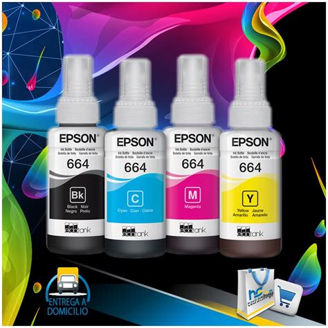 Botellas De Tinta Epson T Original