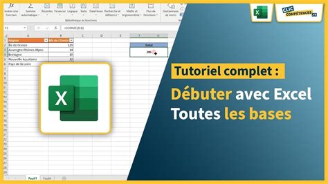 Débuter Avec Excel Apprendre Toutes Les Bases Youtube