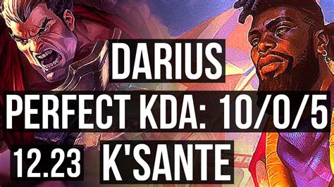 Darius Vs Ksante Top 10 0 5 2 2m Mastery 900 Games Legendary