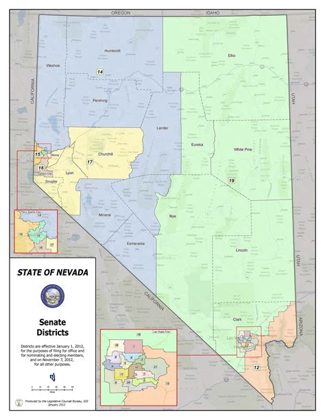 State Redistricting Information For Nevada