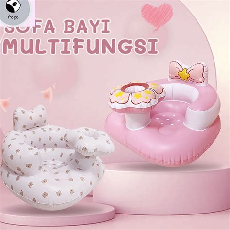 Jual VC Sofa Bayi Belajar Sofa Tiup Kursi Pompa Bayi Kursi Makan Bayi