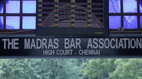 In A First Madras Bar Association Opposes Hindi Names For Proposed