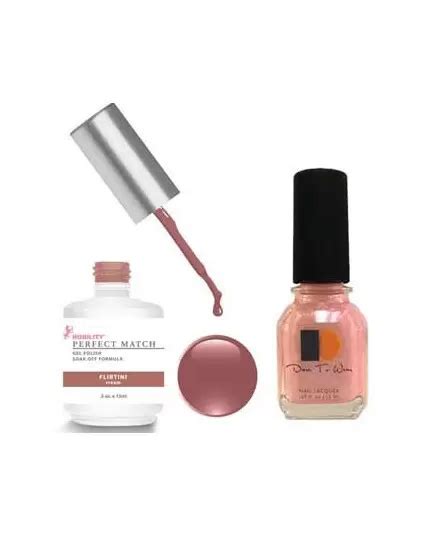 Lechat Perfect Match Gel Polish And Nail Lacquer Flirtini Pms09