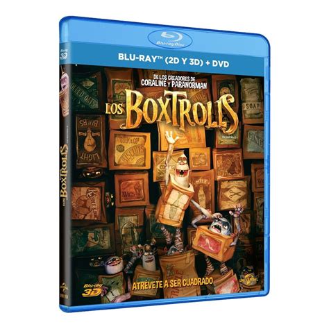 Los Boxtrolls Blu ray Walmart en línea