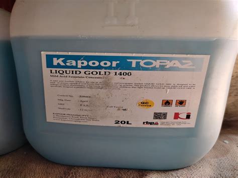 Topaz Liquid Gold 1400 Fountain At Rs 120 Litre Offset Printing