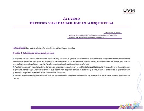 U1 Actividad 3 Ejercicios Habitabilidad MCBL ACTIVIDAD EJERCICIOS