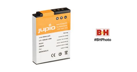 Jupio EN EL12 Lithium Ion Battery Pack 3 7V 1050mAh CNI0015