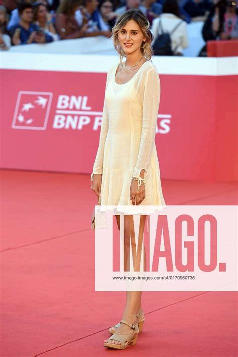 Italian Actress Zoe Tavarelli At Rome Film Fest 2022 Umberto Eco La