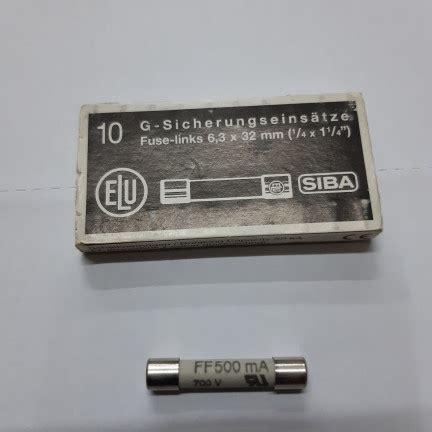 Jual Fuse Keramik Siba Ff Ukuran X Mm Ma V A