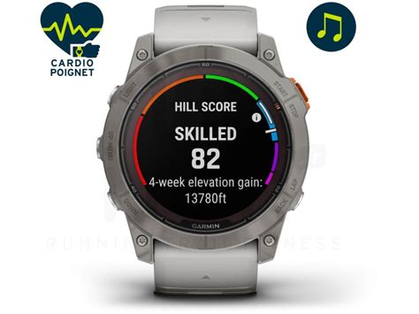 Garmin Fenix 7X Pro Sapphire Solar Titane Pas Cher