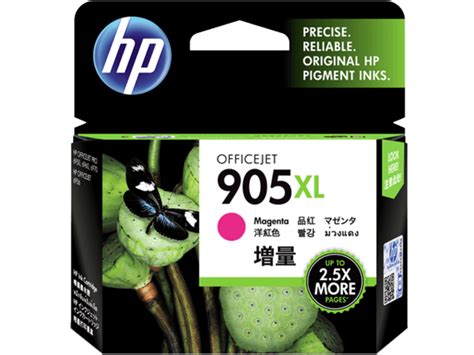 HP 905XL High Yield Magenta Original Ink Cartridge T6M09AA Shop HP