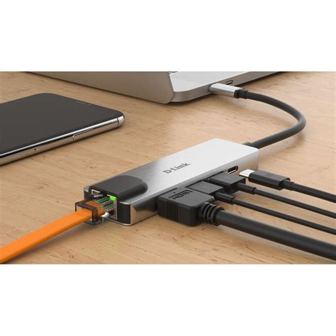 D Link Dub M520 Usb C 5 Port Usb 30 Hub Mit Hdmi Ethernet Usb C