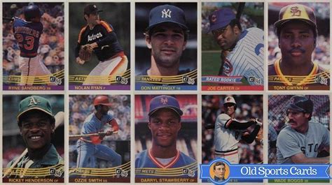 Donruss Baseball Complete Set Of Cards With Don