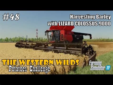 Harvesting With Big Lizard Colossus The Western Wilds