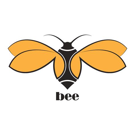 Bee logo design 25708934 Vector Art at Vecteezy