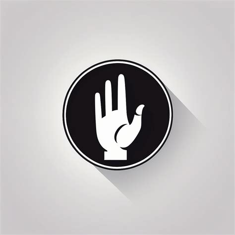 Simple Logo Of A Hand Free Stock Photo - Public Domain Pictures