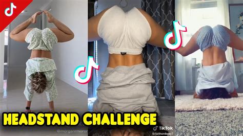 Headstand Challenge Tiktok Compilation Youtube