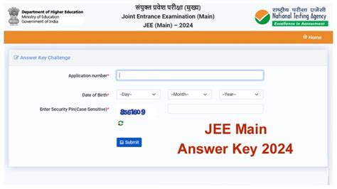 Jee Main Answer Key 2024 Session 2 Pdf Download Link All Jobs For You