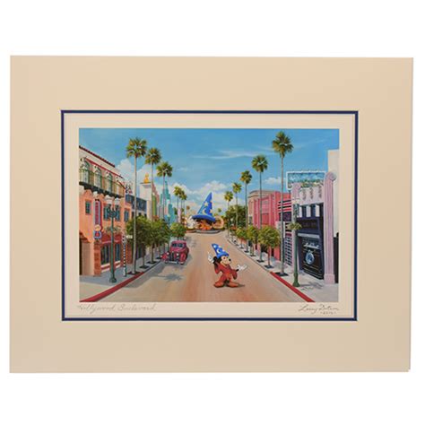 Disney Artist Print - Larry Dotson - Hollywood Boulevard