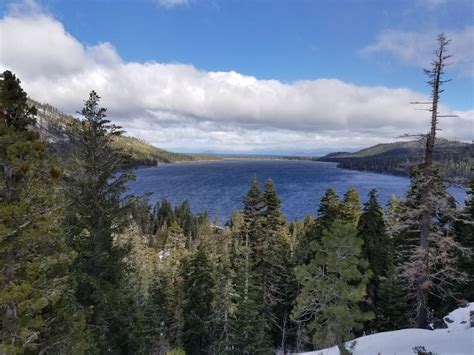 View Overlooking Fallen Leaf Lake And Lake Tahoe Rcampingandhiking