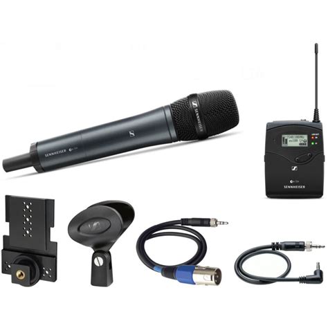 Ew 135p G4 Camera Mount Wireless Cardioid Handheld Microphone System Sennheiser